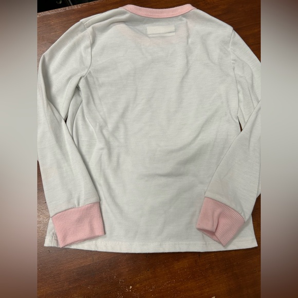 Girl’s 5T Eddie Bauer winter woodland pajama set pink - Picture 8 of 13